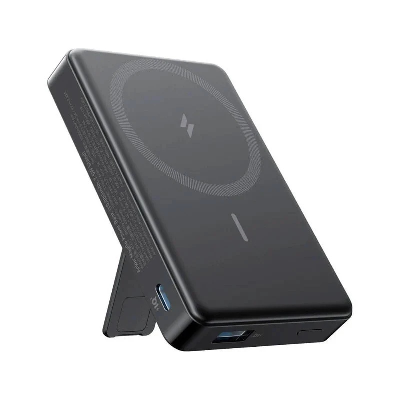 پاوربانک مغناطیسی انکر مدل Anker MagGo Powerbank -A1652 با ظرفیت 10000 میلی‌آمپرساعت