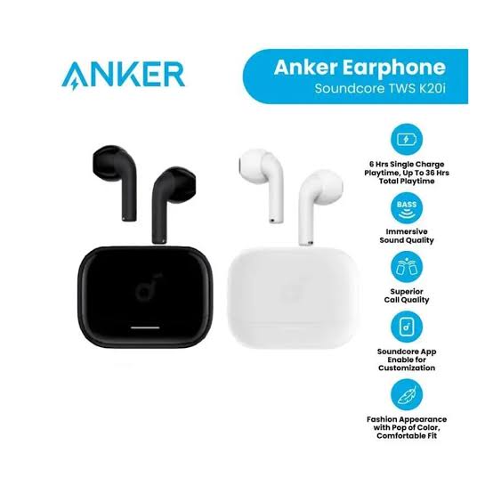 هندزفری بلوتوثی انکر مدل Soundcore K20i